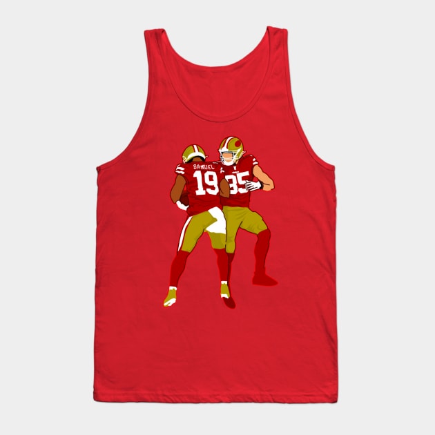 George kittle x Deebo Samuel Tank Top by Mic jr